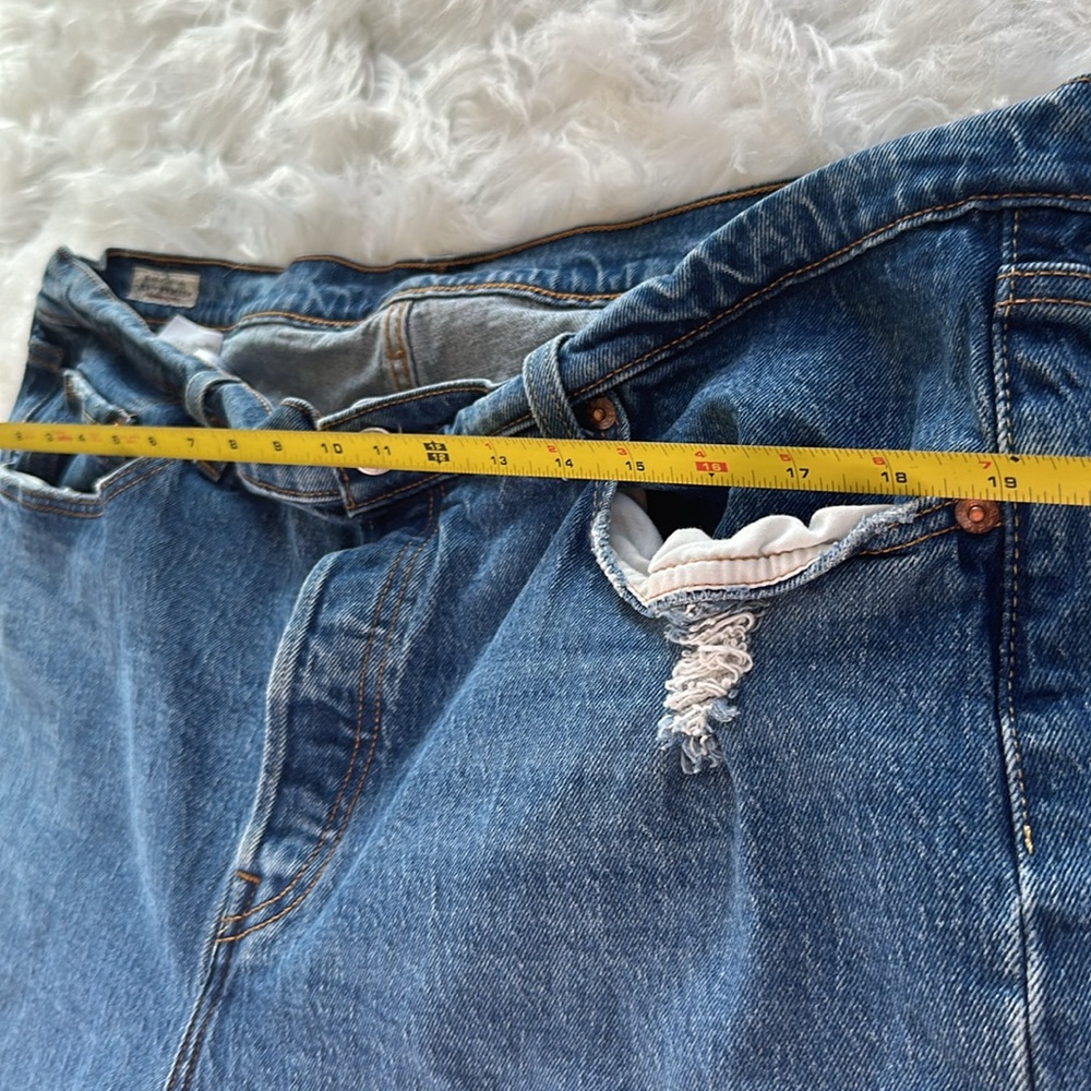 Levi's 501 Premium Denim Plus Straight Leg Raw hem - Picture 10 of 15